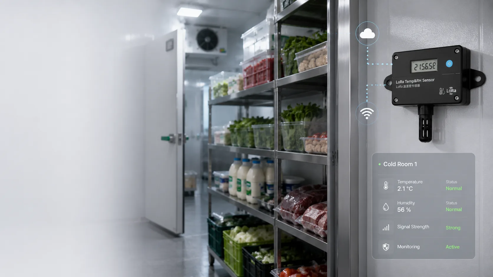 Temperature monitoring dashboard